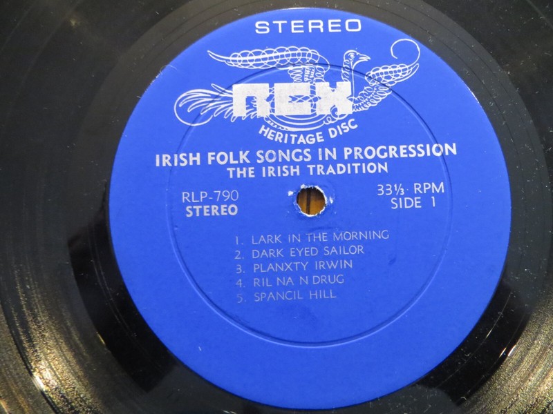 Irish Tradition – Sing & Play Irish Folk Songs – 1973 LP VG RECORD ONLY-NO COVER