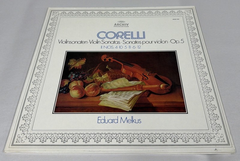 Corelli – Violin Sonatas / Melkus / Dreyfus etc / Archiv 2533 133 Ed1 1973 NM/EX