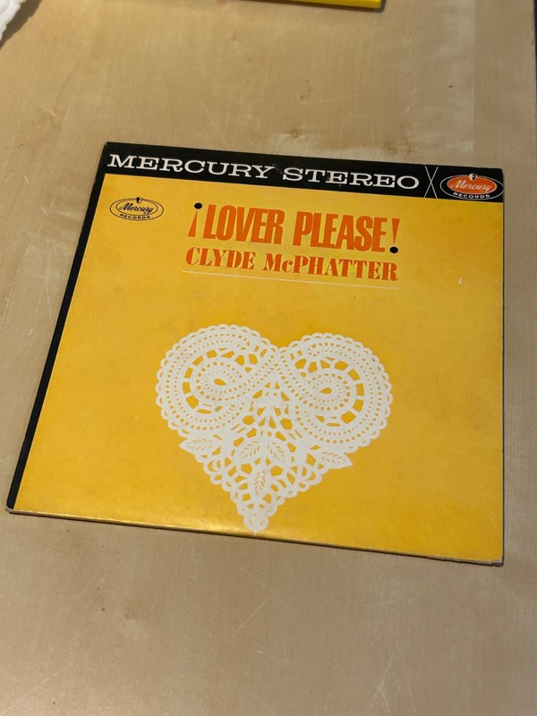Clyde McPhatter – Lover Please Mercury soul SR-619 6-song jukebox EP LP 7″ 45