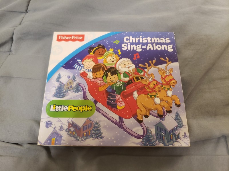 Fisher Price Little People Christmas Sing Along Music CD Children’s Kids