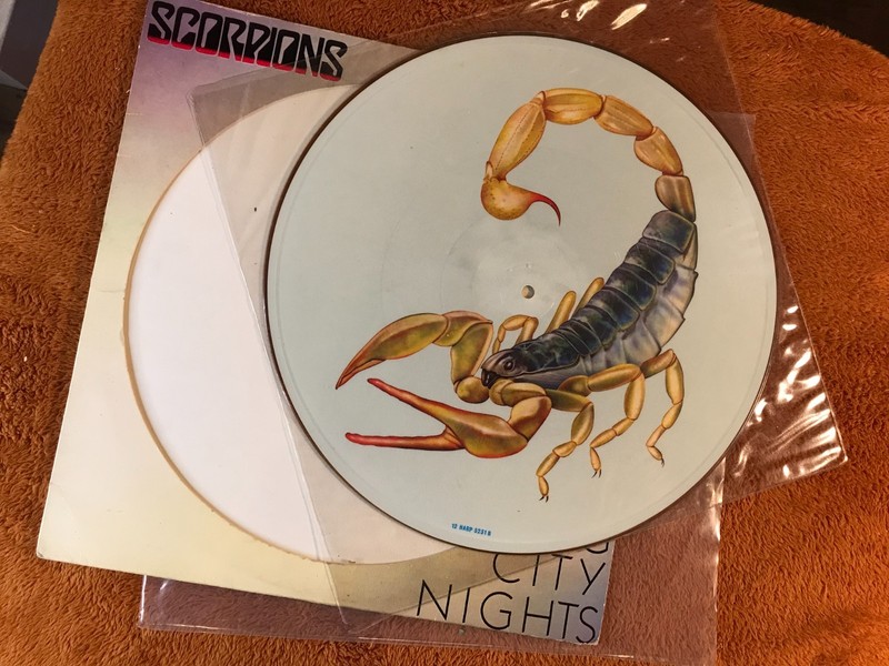 Scorpions Big City Nights Bad Boys Running Wild Picture Disc UK 1984 original! gallery