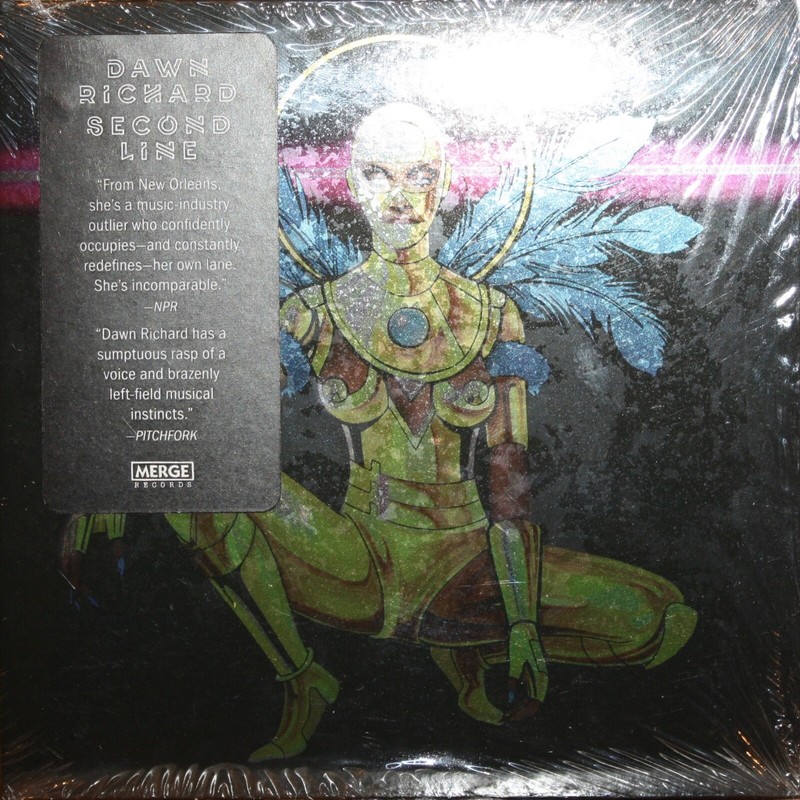 DAWN RICHARD **Second Line** 2021 Pop Rock LP on Compact Disc MERGE MRG756CD