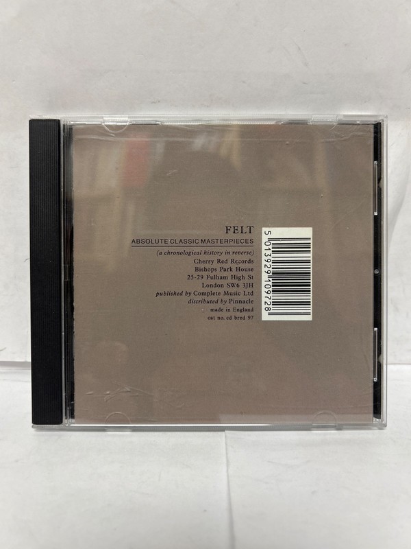 Felt – Absolute Classic Masterpieces CD VG+