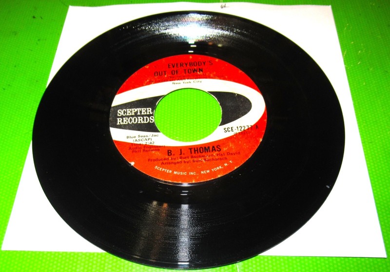 B. J. Thomas, Everybody’s Out Of Town / Living Again