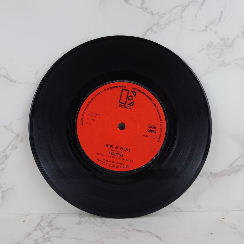 Ars Nova – Fields Of People 7″ Vinyl Single 45rpm EX 1968