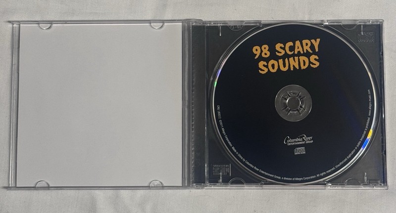 Various 98 Scary Sounds Halloween Sound Effects CD 2011 Columbia River gallery