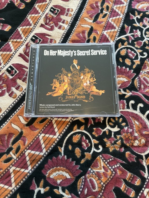 John Barry ‎On Her Majesty’s Secret Service Europe 2003 Reissue CD