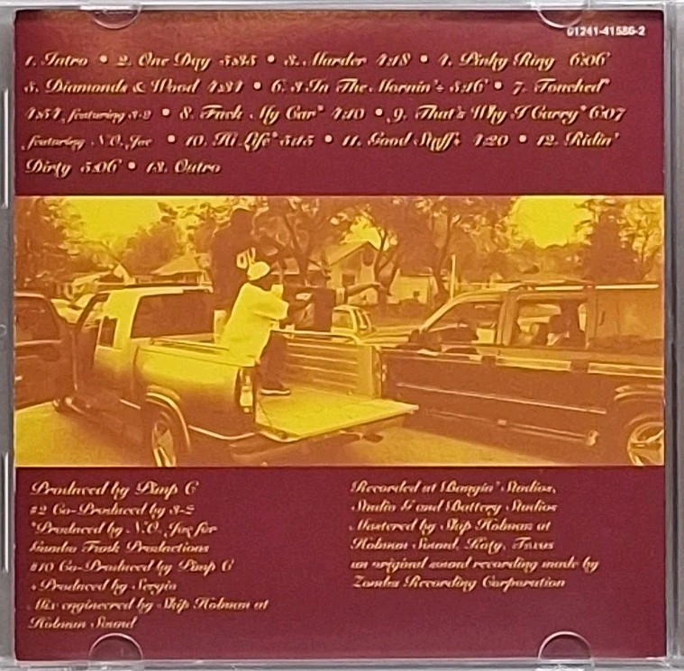 UGK Ridin Dirty CD 1996 Very Good Condition VG+ OOP Tested Fast Shipping gallery
