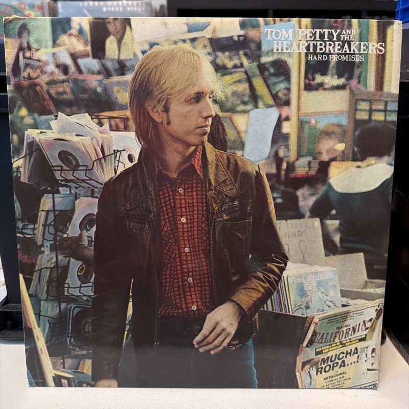 Tom Petty And The Heartbreakers Hard Promises Vinyl Record 1981 With Insert VG+