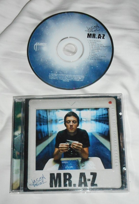 JASON MRAZ Mr. A-Z CD 2005 Atlantic