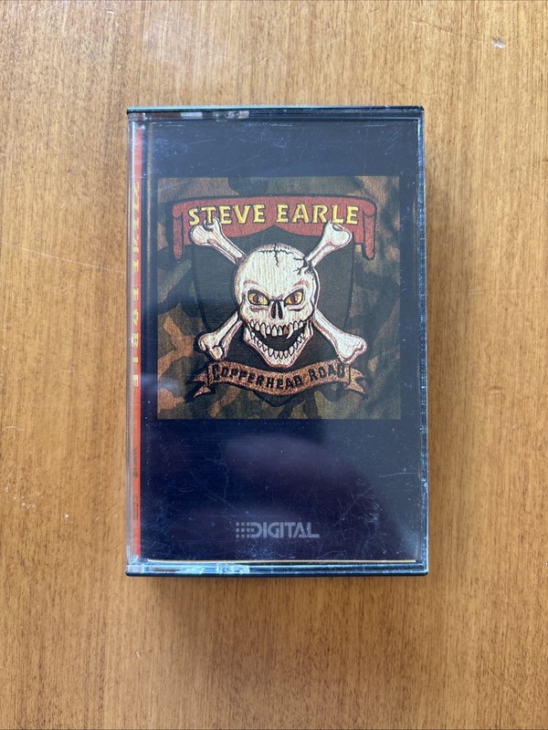 Steve Earle Copperhead Road Cassette 1988 Uni Unic 7 Tested Plays Country Rock