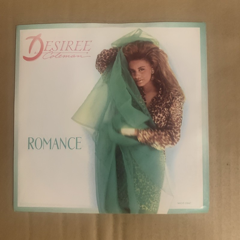 Desiree Coleman, 45 rpm, Promo, VG+, Romance, MOT-1947