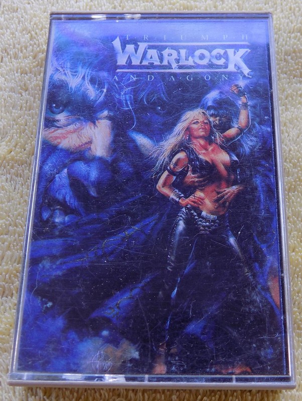 Warlock: Triumph And Agony – 1987 Mercury Phonogram – Cassette