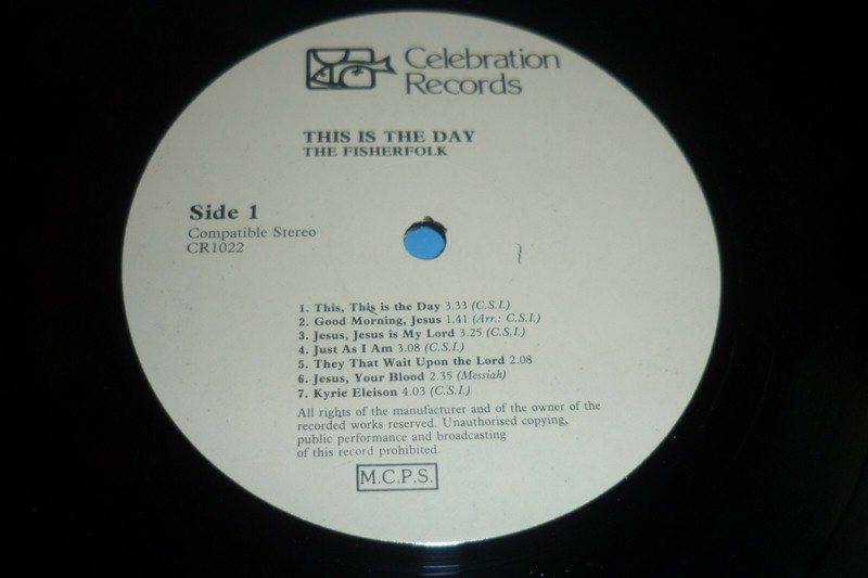 THE FISHERFOLK - "THIS IS THE DAY" - RARE XIAN FOLK RECORD ALBUM LP - UK IMPORT gallery