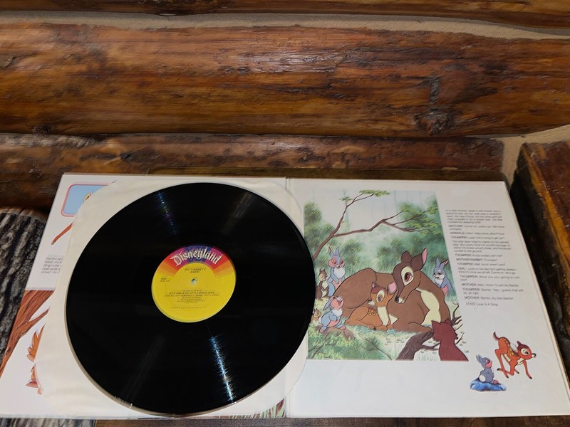 Bambi - WALT DISNEY'S STORY AND SONGS FROM BAMBI Storyteller 3903 Vinyl Record gallery