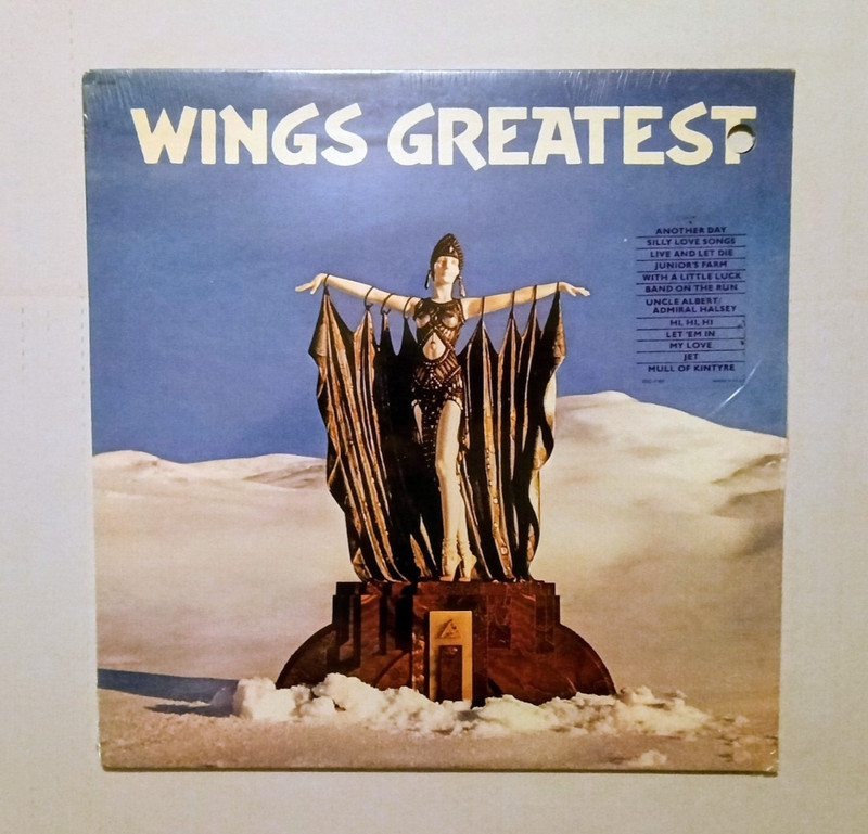 Rare Sealed – Paul McCartney & Wings Greatest 1978 W/Poster Capitol ‎SOO-11905