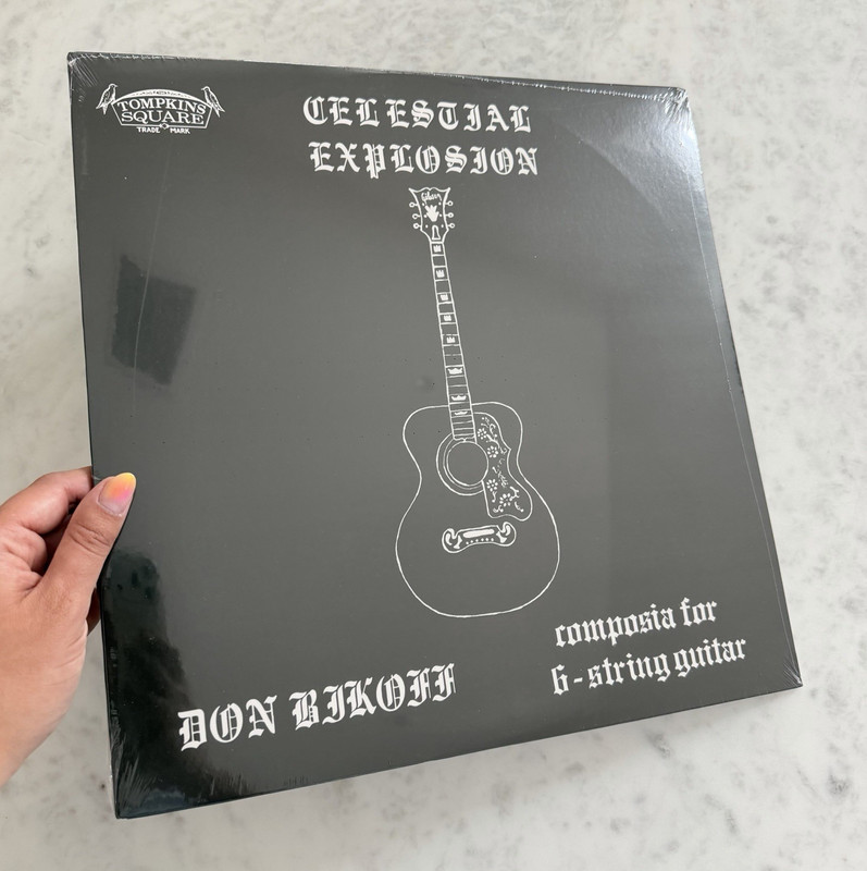 Don Bikoff Celestial Explosion LP Vinyl Guitar Indie Rock Album SEALED