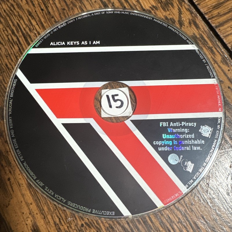 Alicia Keys – As I Am Music CD 2007