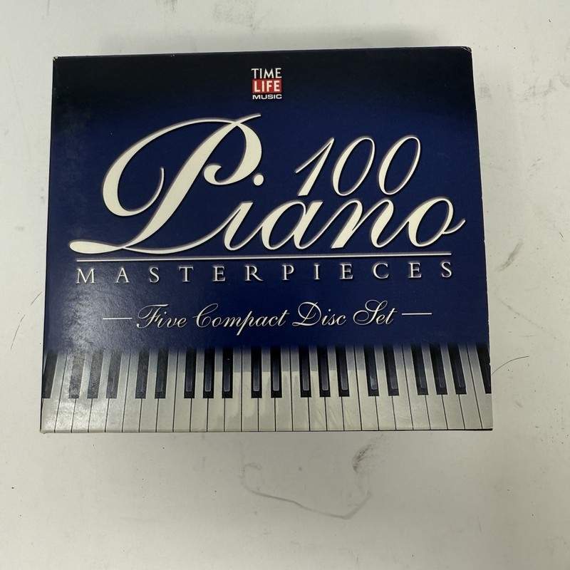 Time Life Music 100 Piano Masterpieces 5-CD Set Classical Favorites