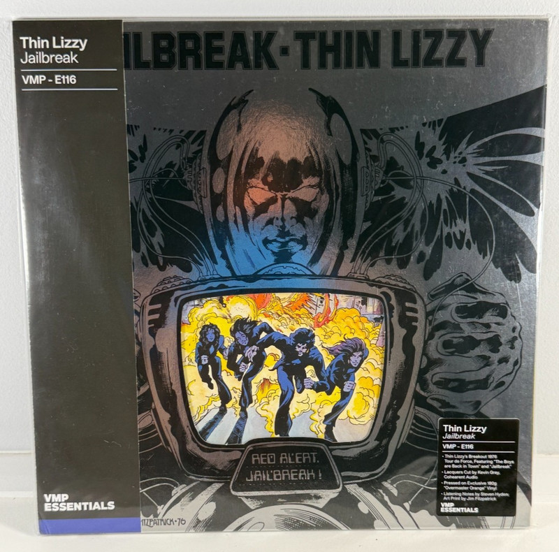 Thin Lizzy Jailbreak VMP-E116 Vinyl Me Please Orange 180g LP SEALED Kevin Gray