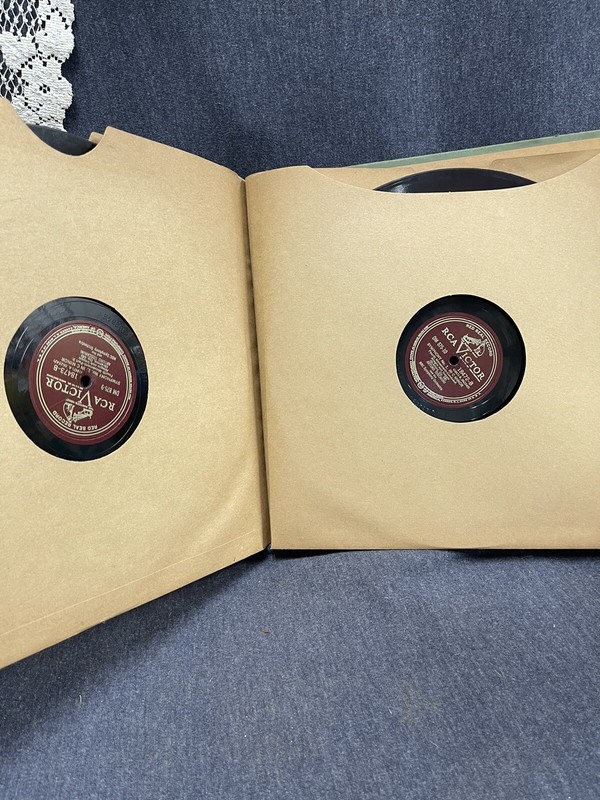 12" Arturo Toscanini 78 Record Set DM 875 75th Anniversary Brahms Sym 1 C Minor gallery