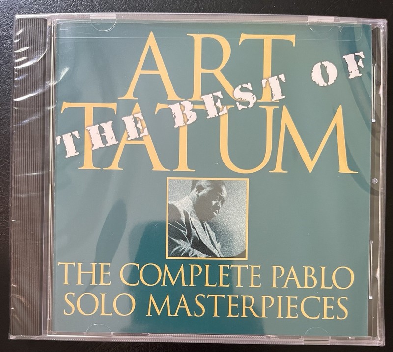 The Best of Art Tatum The Complete Pablo Solo Masterpieces 2003 Fantasy Sealed