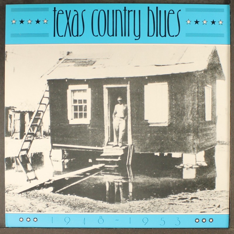 VARIOUS: texas country blues 1948-1953 KRAZY KAT 12″ LP 33 RPM UK
