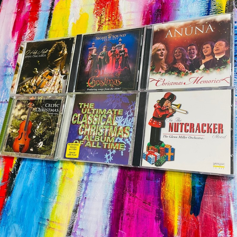 6 Christmas CD’s – Celtic, Taheny & Reid & Others, Traditional Holiday Music