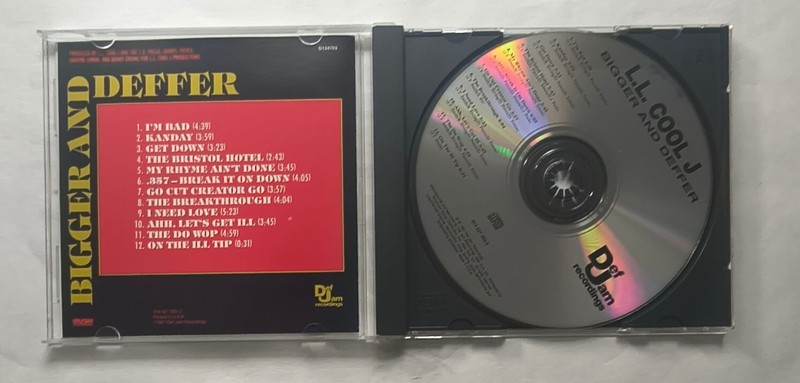 LL Cool J *BAD *Bigger And Deffer *Def Jam *314527353-2 *1995 *RAP 1987 (CD) gallery
