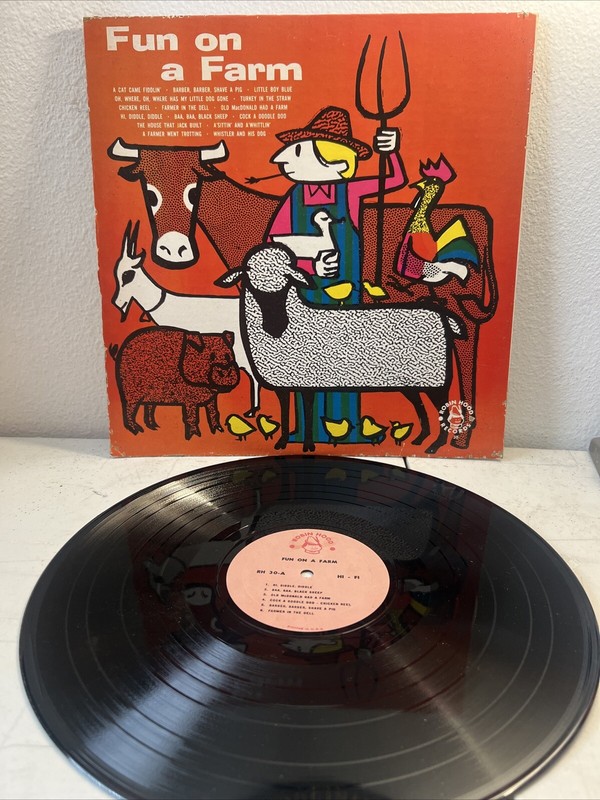 Robin Hood Records Old MacDonald Had A Farm Lp Record