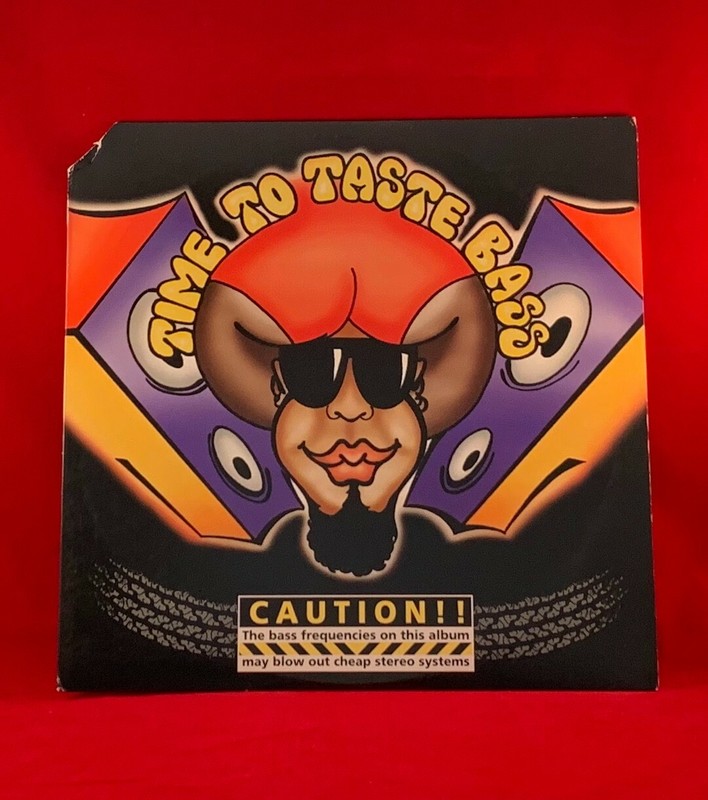 VARIOUS ~ TIME TO TASTE BASS LP RECORD CC LEMONHEAD GET SOME CREW