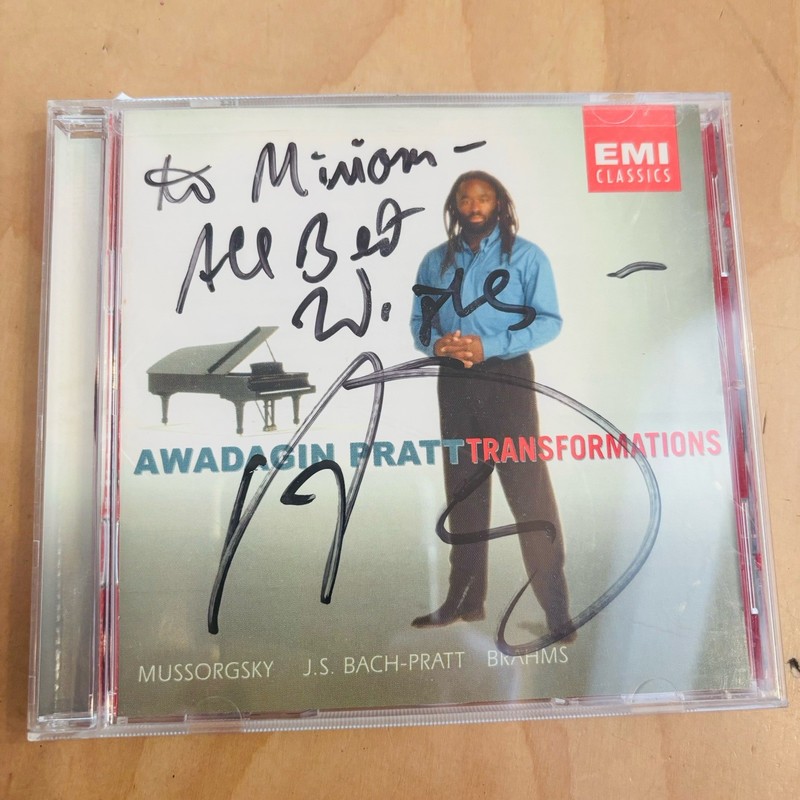 Transformations by Awadagin Pratt (CD, 1999) Signed Autographed