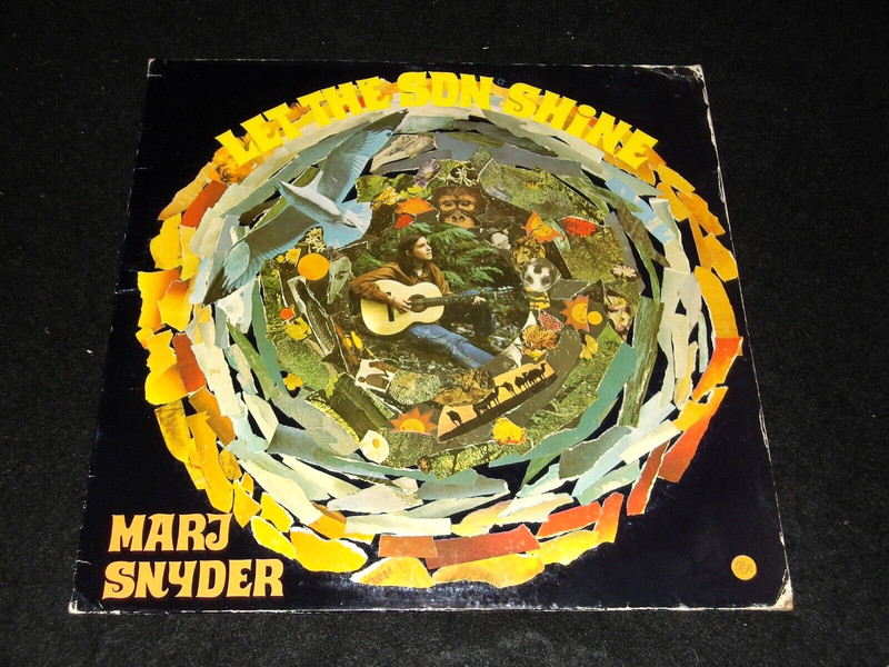 MARJ SNYDER Let The Sun Shine CHRISTIAN Private Small Label LONER FOLK LP Clasic