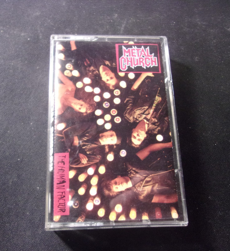 Metal Church The Human Factor Cassette Tape 1991 VTG 90’s Rock