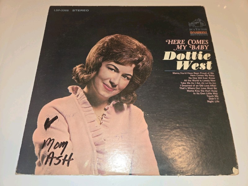 Dottie West ‘Here Comes My Baby’ Vinyl LP Record