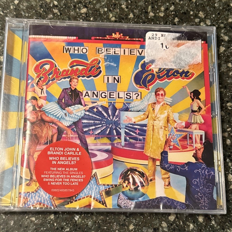 Elton John & Brandi Carlile – Who Believes In Angels? – CD NEW SEALED