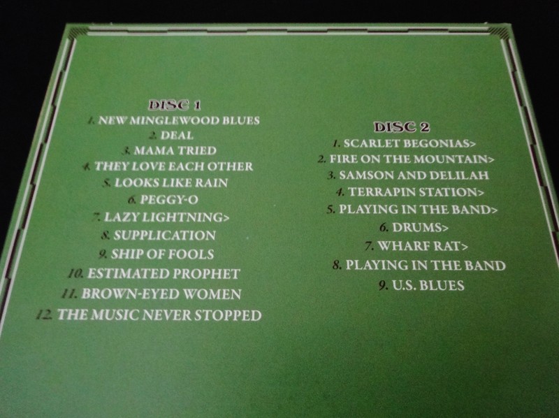 Grateful Dead 30 Trips Around The Sun 1977 Capitol Theatre Passaic 4/25/77 2 CD gallery
