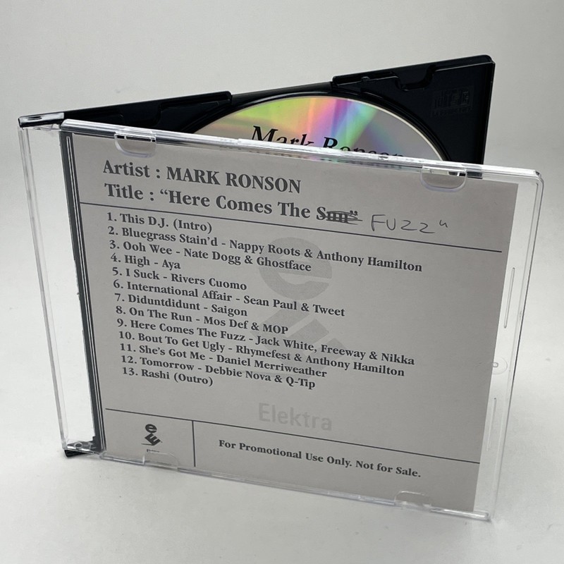 Here Comes the Fuzz by Mark Ronson (CD, 2003) Advance Pre-Release Reference Copy