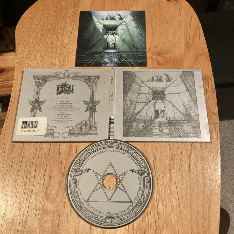 Absu Abzu CD 1st US press aura noir mayhem melechesh proscriptor mcgoverns apsu