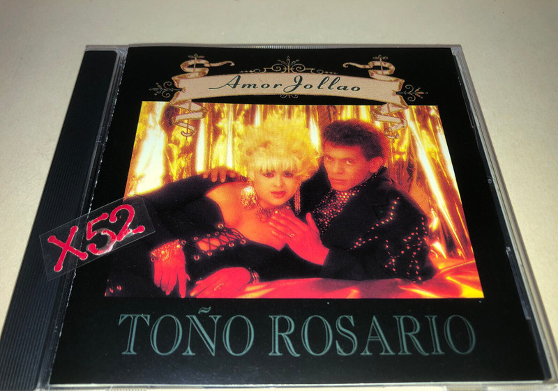 Tono Rosario CD Amor Jollao 1993 solo album from los hermanos rosario