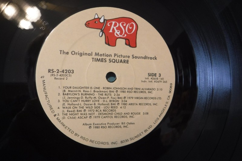 Times Square, Original Motion Picture Soundtrack, 1980 RSO RS-2-4203, 49 2LPs gallery
