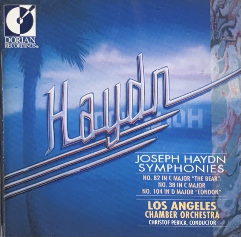Sym 82/88/104: Haydn / Perick / Los Angeles Chamber Orchestra (CD, 1993 Dorian)