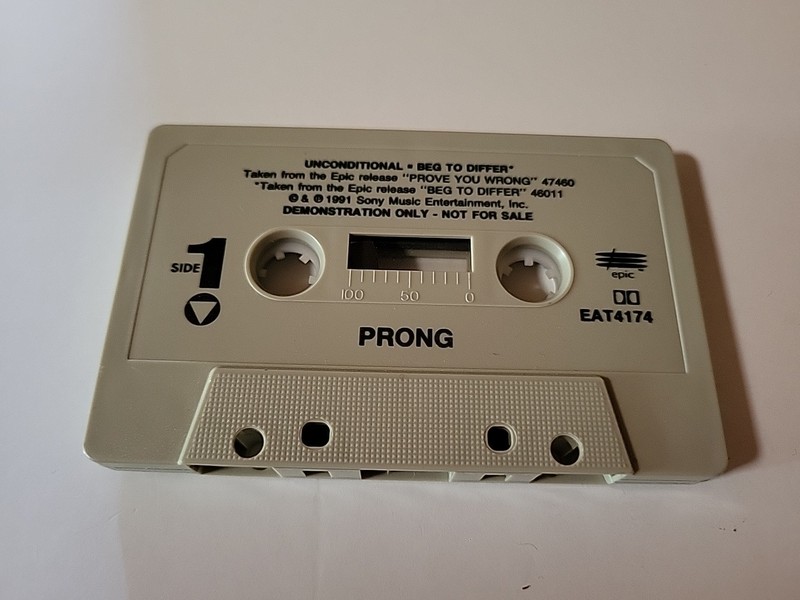 Prong Prove You Wrong Cassette Advance Release Promo Cardboard Sleeve 1991 gallery