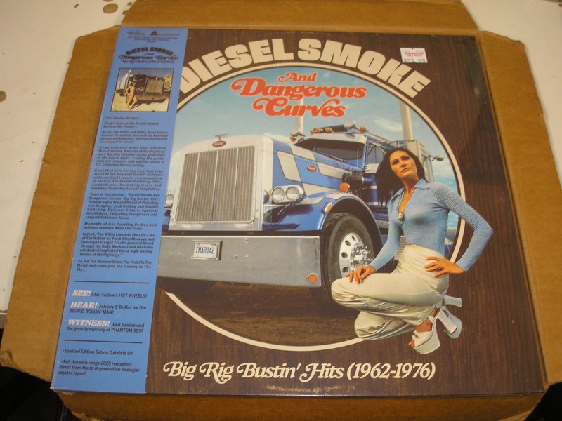 v/a – Diesel Smoke And Dangerous Curves compilation LP new sealed country