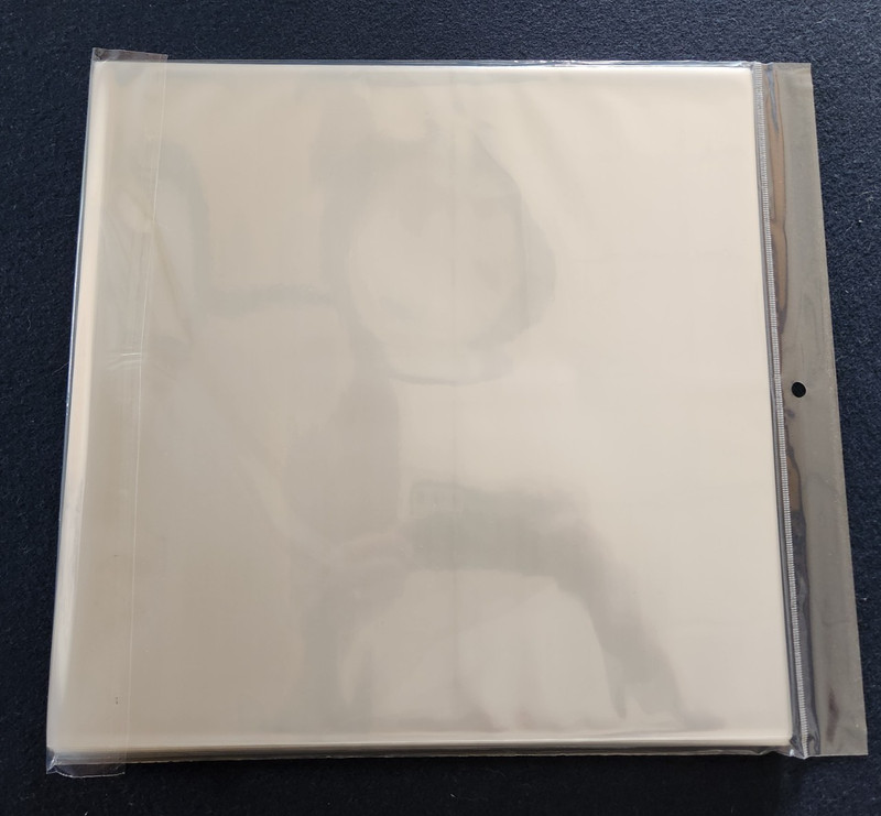 Clear Plastic CPP for 12″ LP Vinyl Record Album Covers (Outer Sleeves)