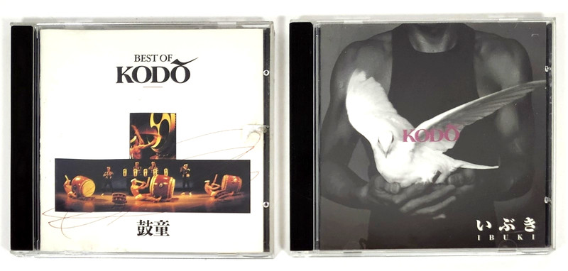 Kodo – 2 CDs – Kodo Ibuki and Best of Kodo (Tristar 1993/1997)