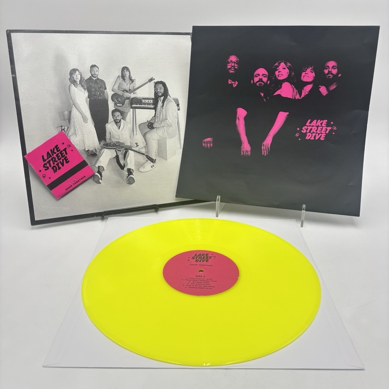 Lake Street Dive – Good Together Neon Yellow Vinyl Record With Book Poster