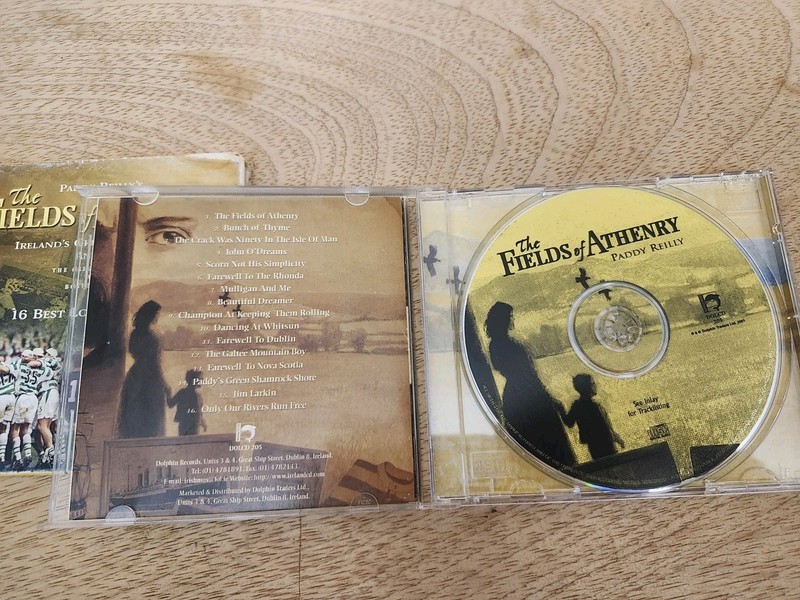 Paddy Reilly: Fields of Athenry (CD, 2001) 16 Best Loved Ballads Dolphin Records gallery