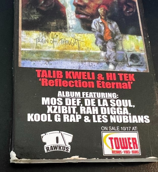 Talib Kweli & Hi-Tek Sampler Cassette Tape De La Sol Mos Def Reflection Eternal gallery