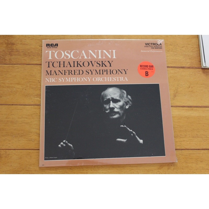 ARTURO TOSCANINI «TCHAIKOVSKY MANFRED SYMPHONY» LP 12″ VINYL RECORD [NEW SEALED]